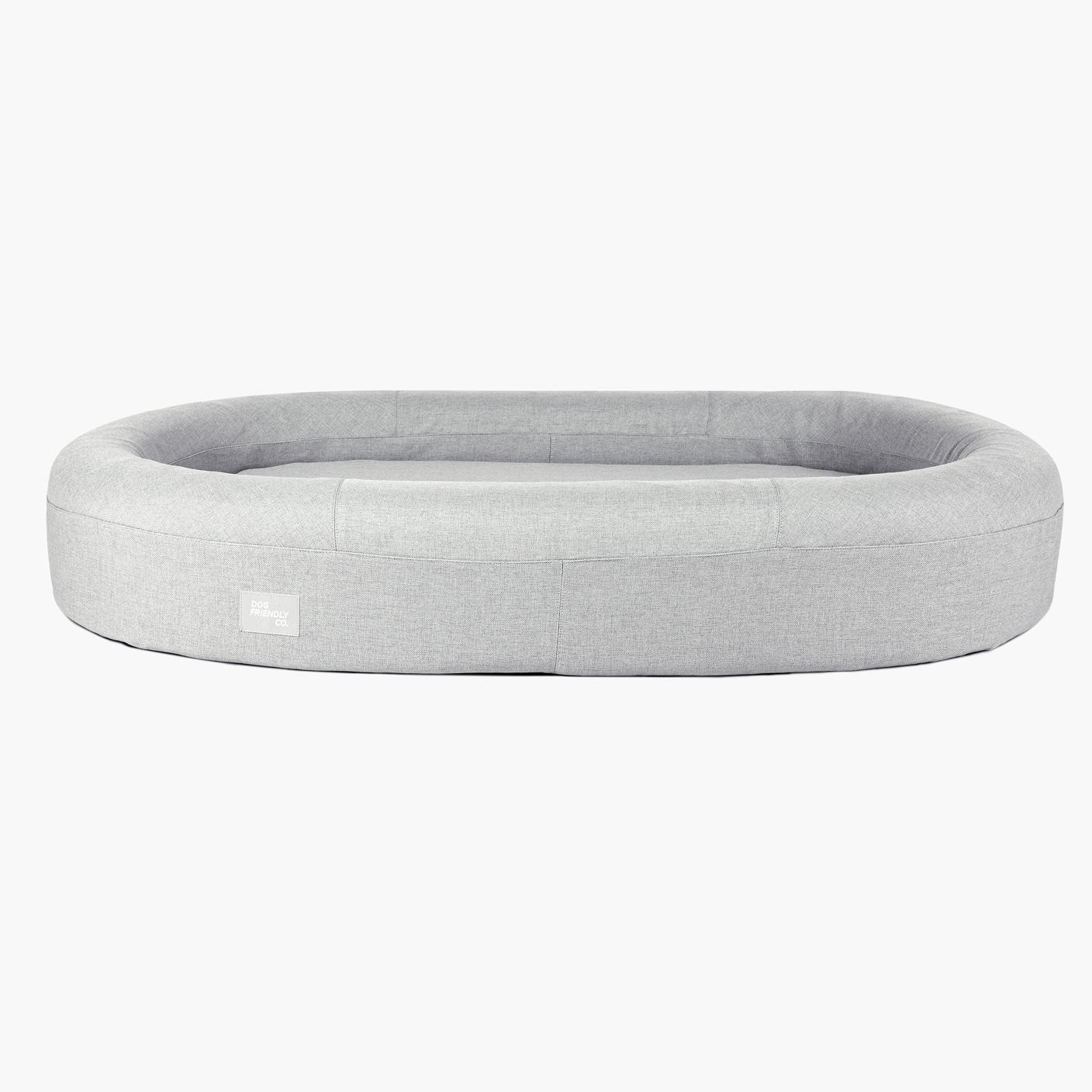 Chill Pill Memory Foam Dog Bed - Grey (Large)