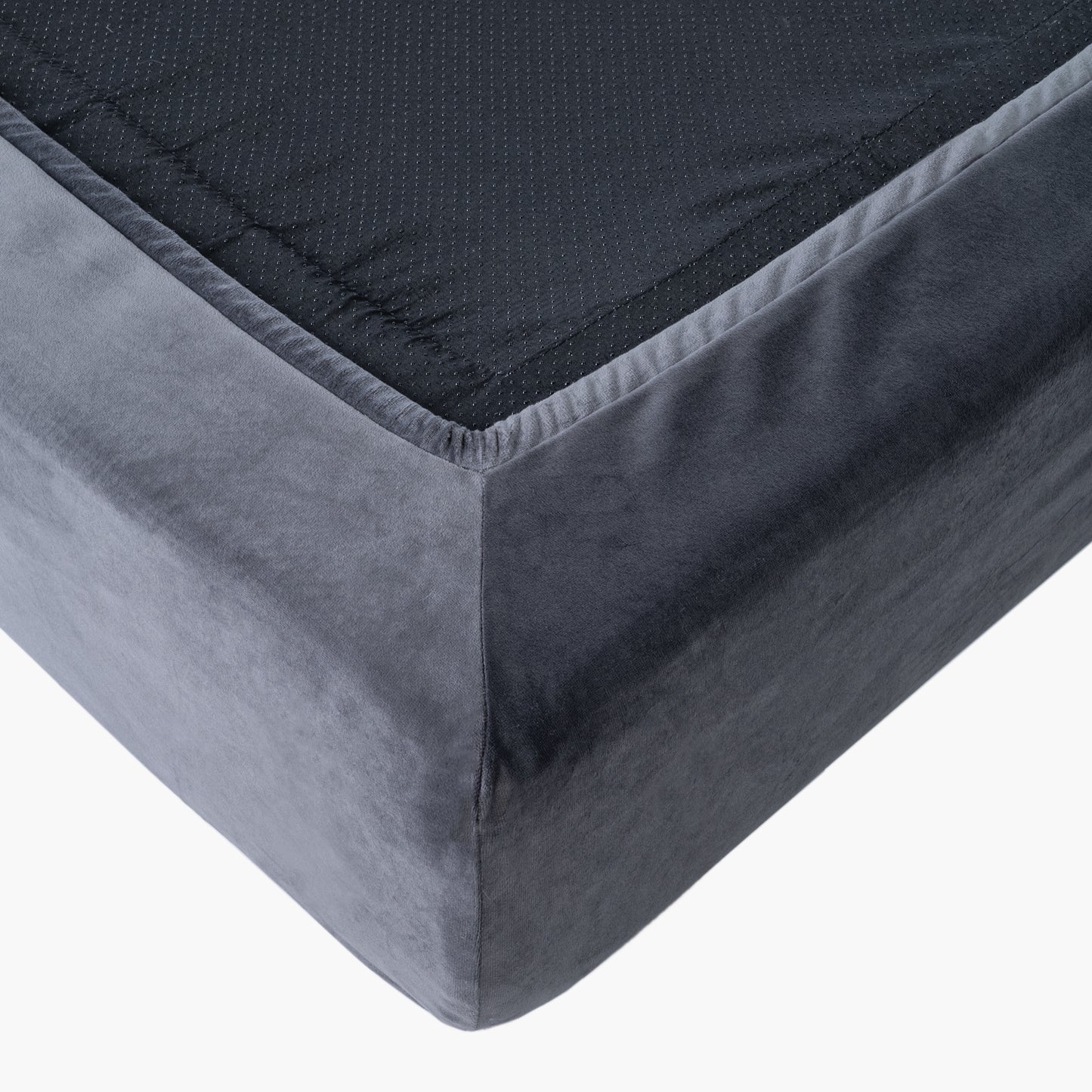 Velvet Easy Fit Dog Bed Cover