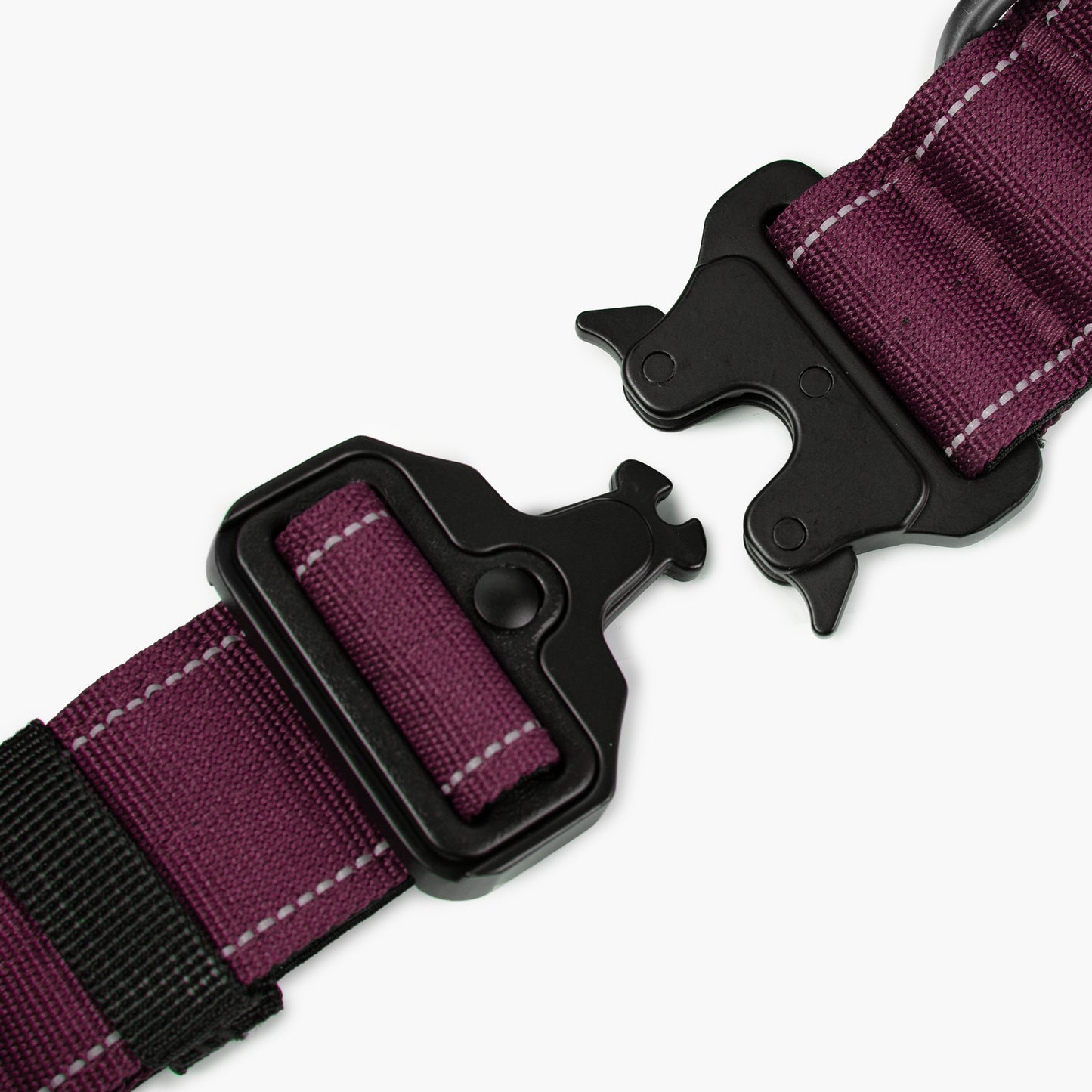 Tactical Dog Collar - Burgundy