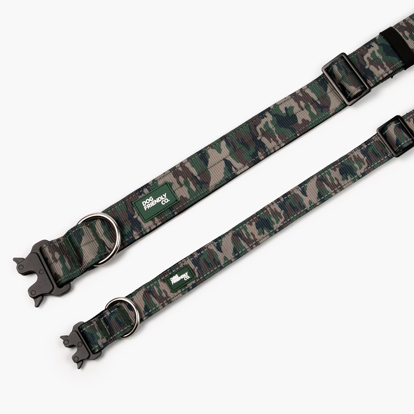 Tactical Dog Collar - Green Camo