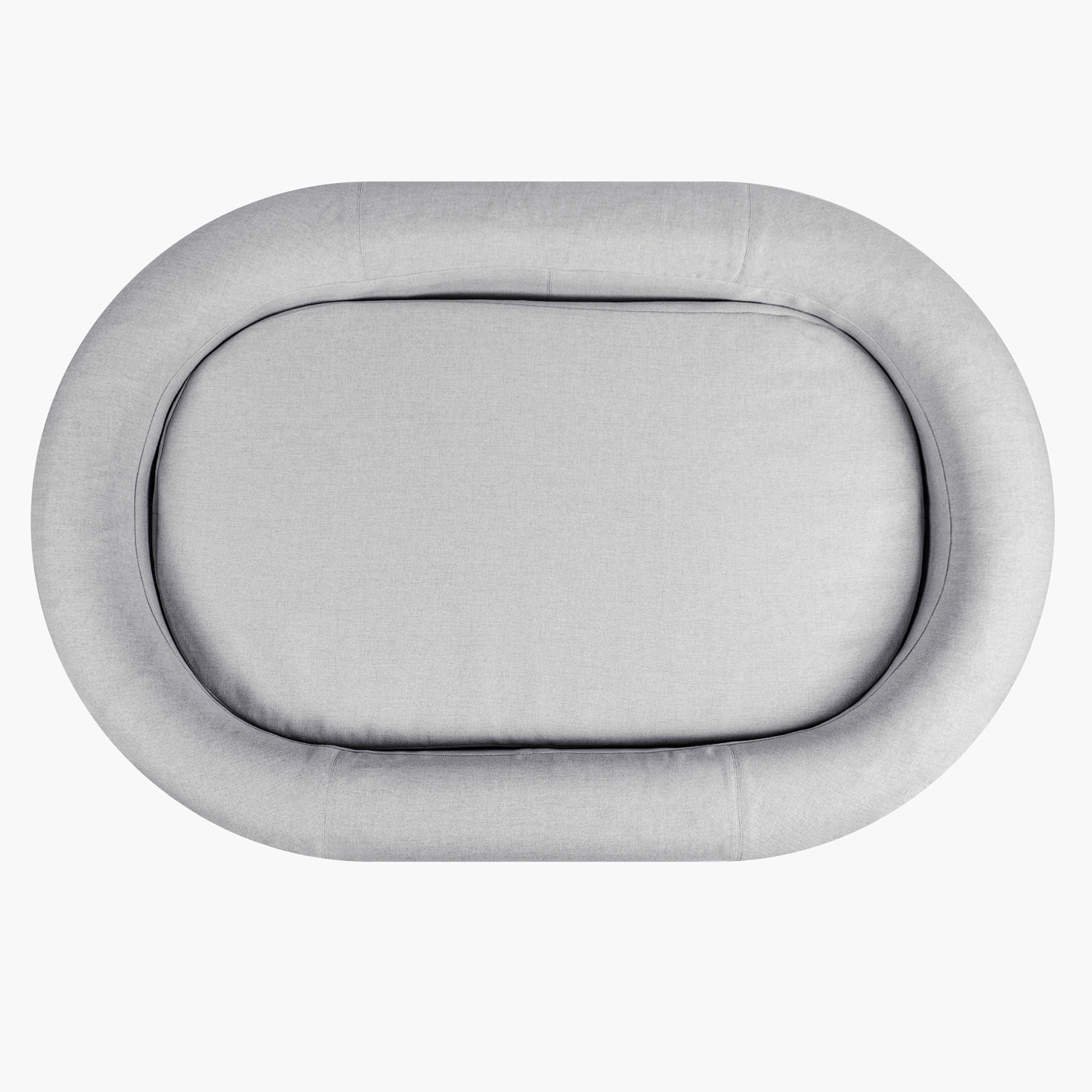 Chill Pill Memory Foam Dog Bed - Grey (Medium)