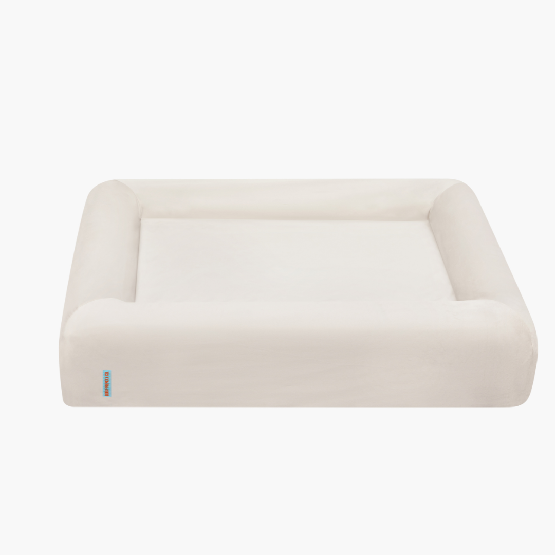 Velvet Easy Fit Dog Bed Cover