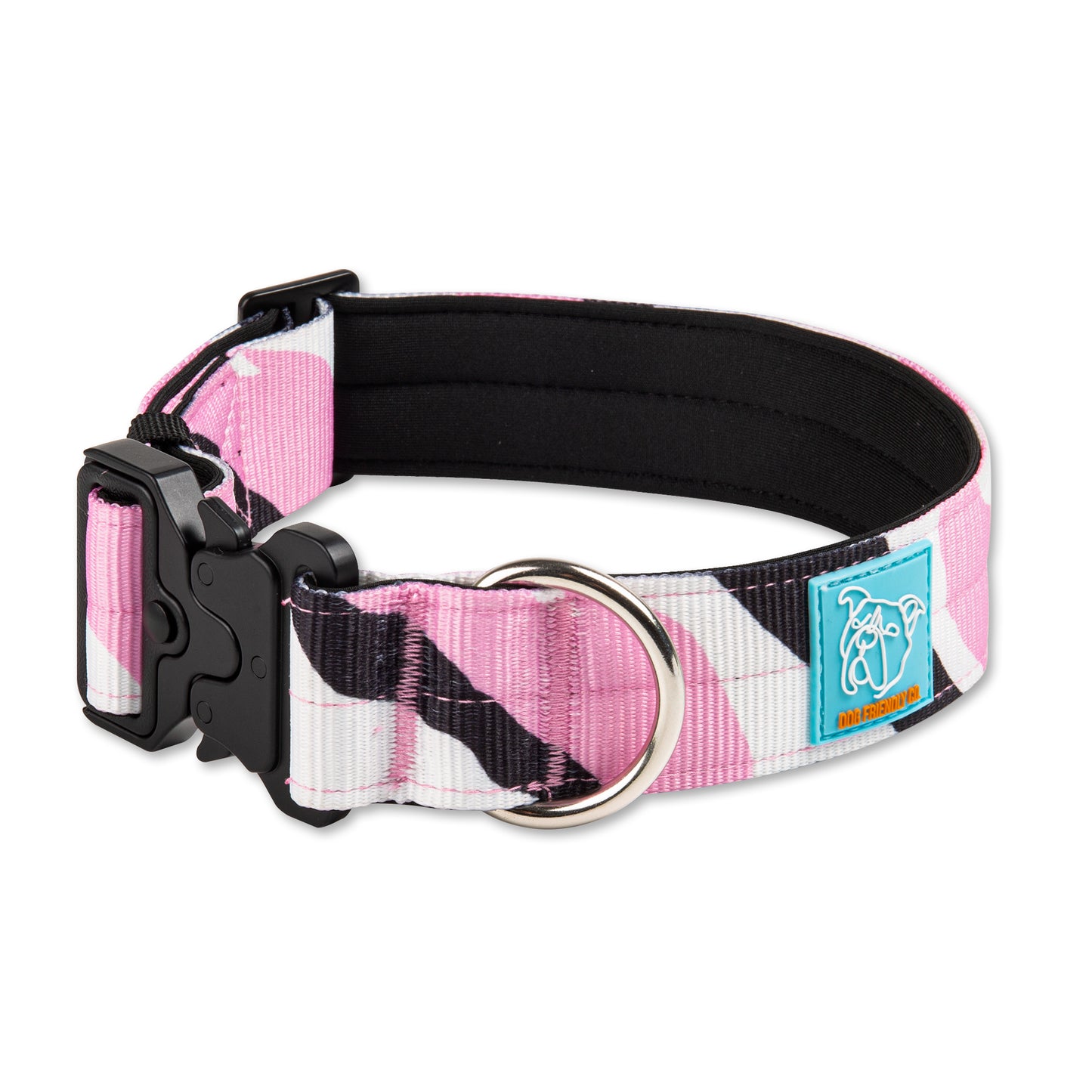 Tactical Dog Collar - Walk#001 Pink