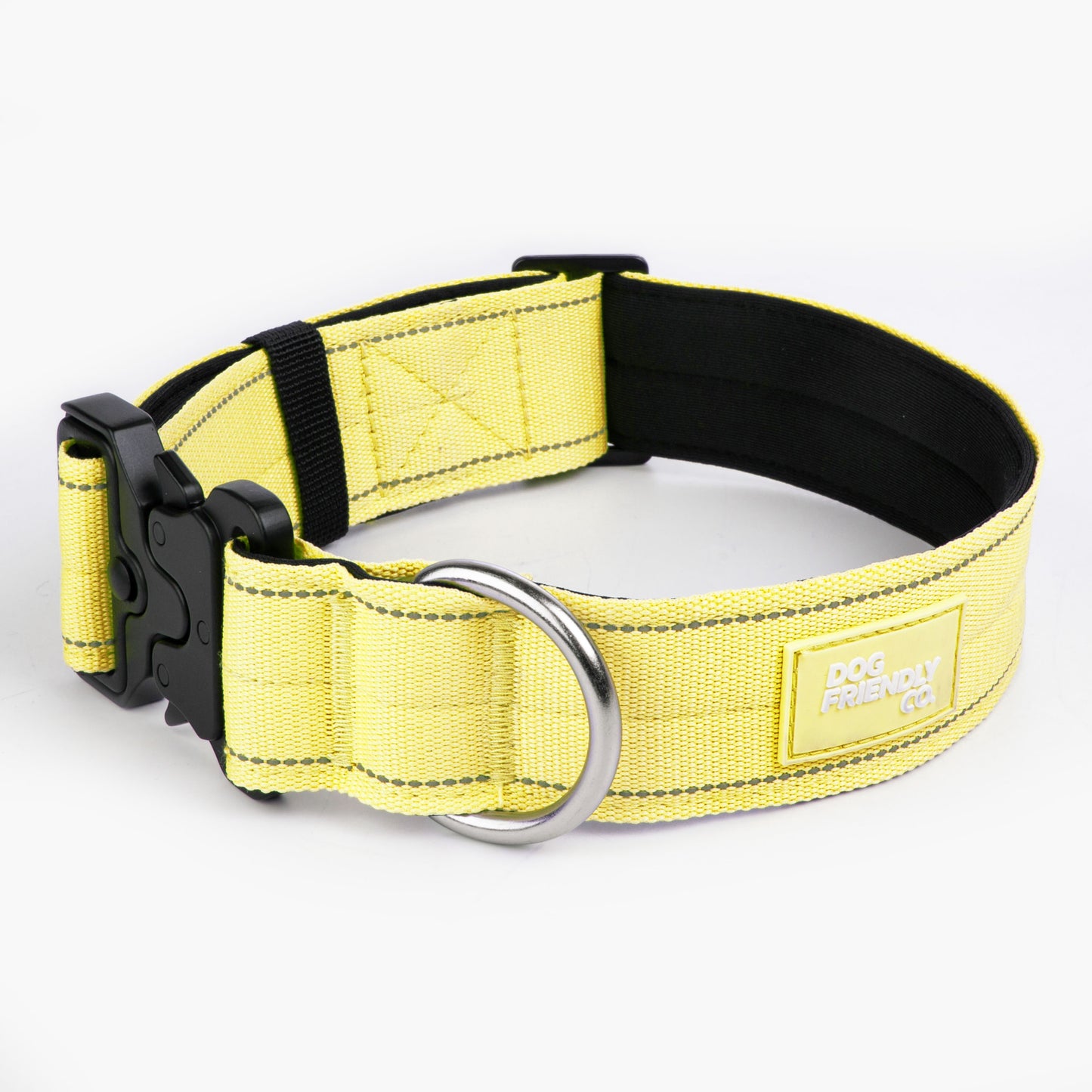 Tactical Dog Collar - Yellow